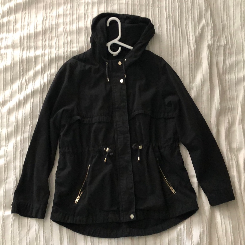 Black utility jacket by H&M